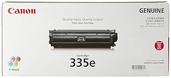 訳あり　Canon キヤノン　335 カラートナーカートリッジ 　マゼンタ Amazon | キヤノン CRG-335EMAG トナーカートリッジ335e M